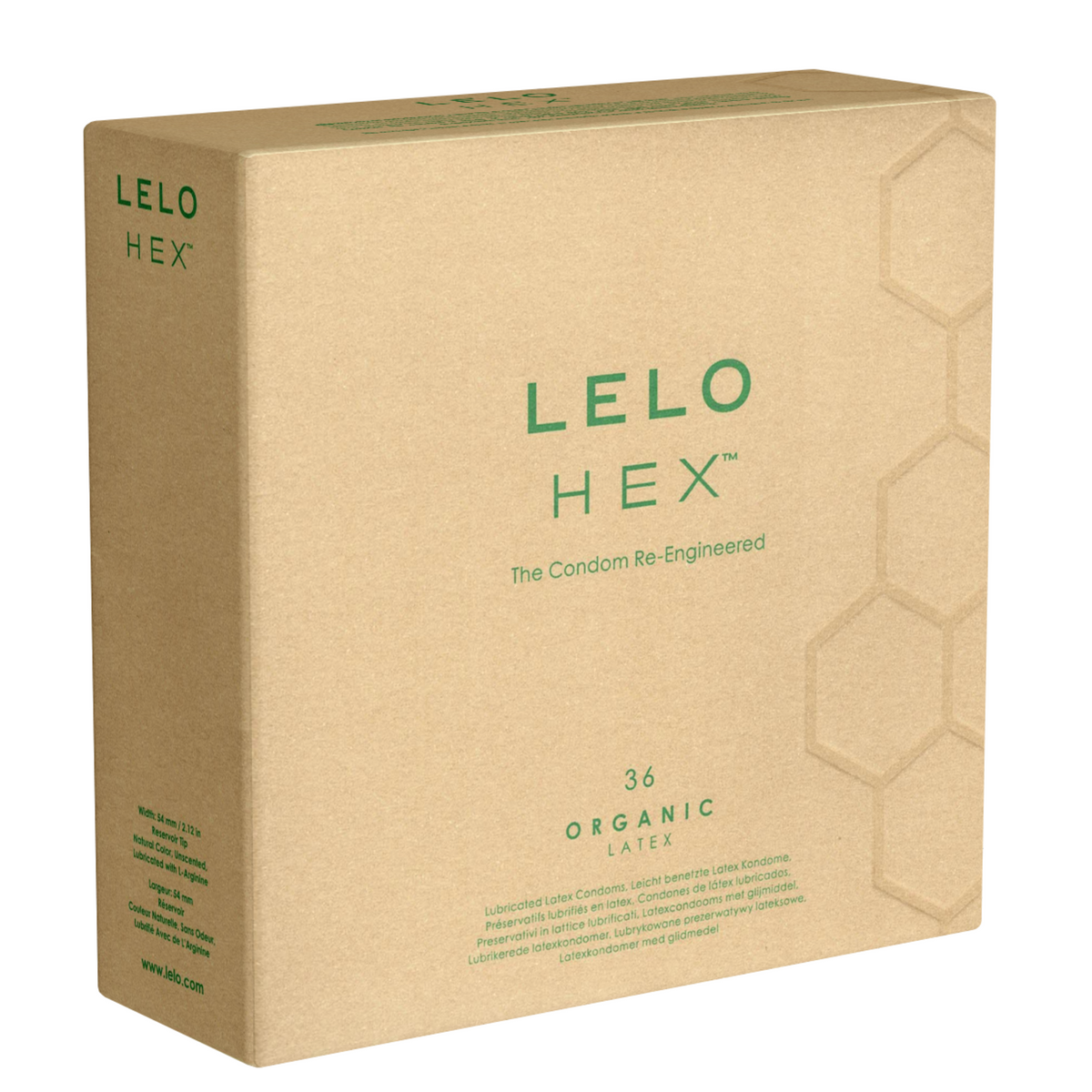 LELO HEX Organic Box 36 | WorldCondoms Imagen principal del producto