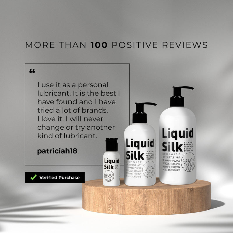 Liquid Silk water based 50ml lubricant
