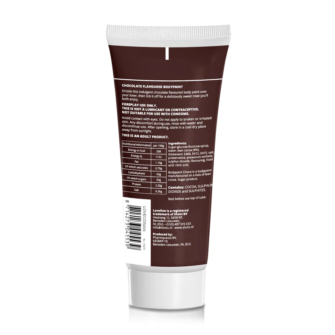 Pintura corporal de chocolate 6 fl.oz Imagen secundaria del producto