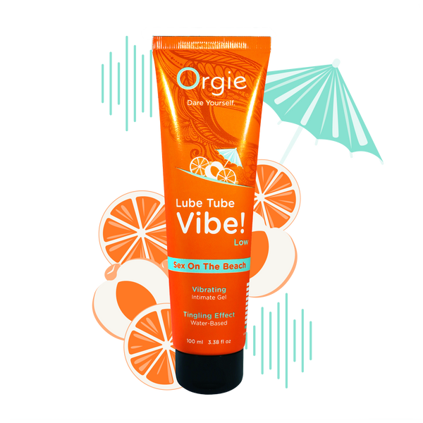 Orgie Lube Tube Vibe Sex on The Beach 3.38 fl oz