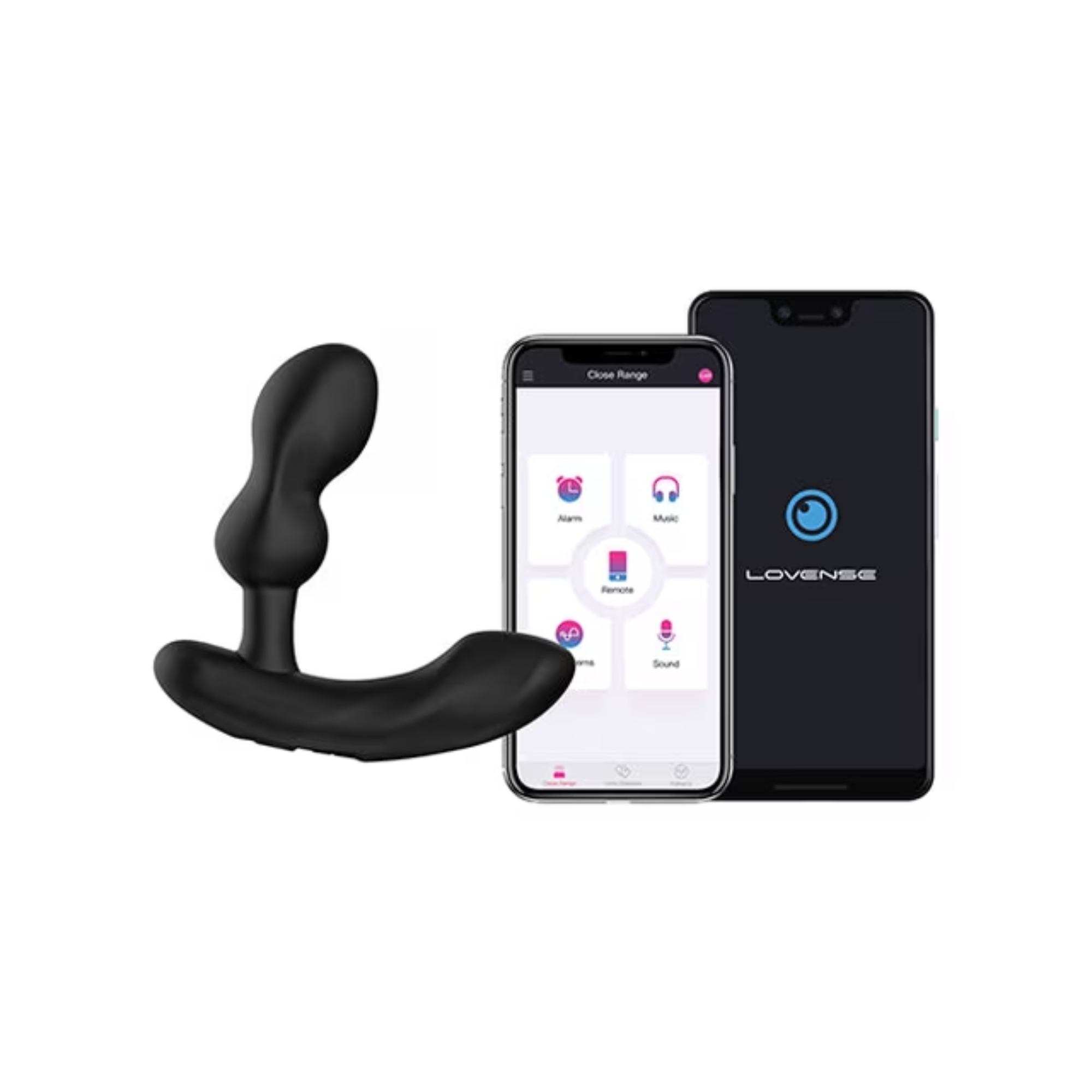 Masajeador de próstata Lovense Edge 2 controlado por aplicación, negro Imagen secundaria del producto