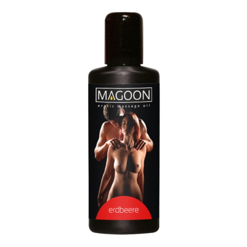 Magoon Erotic Massage Oil Erdbeere 100ml Strawberry scent massage oil Imagen principal del producto
