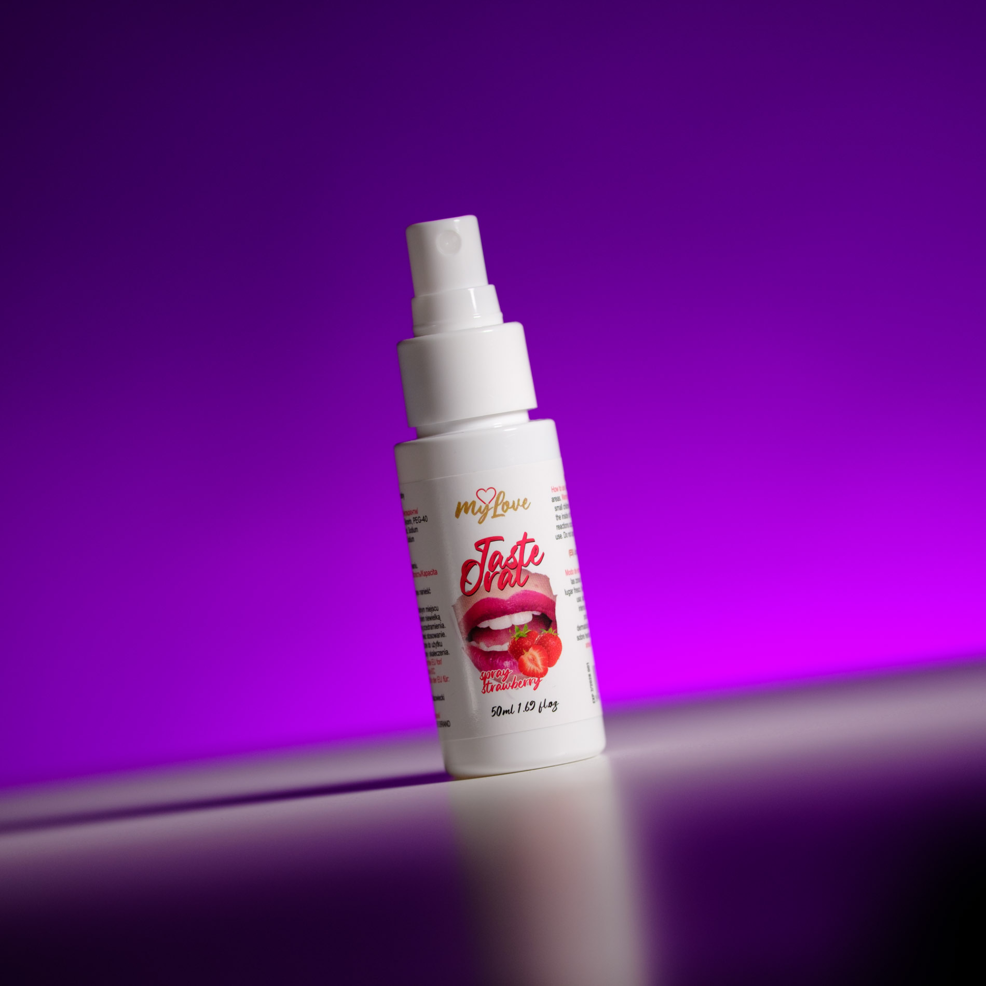 MyLove Taste Oral Spray Strawberry 1.7 fl oz Imagen secundaria del producto