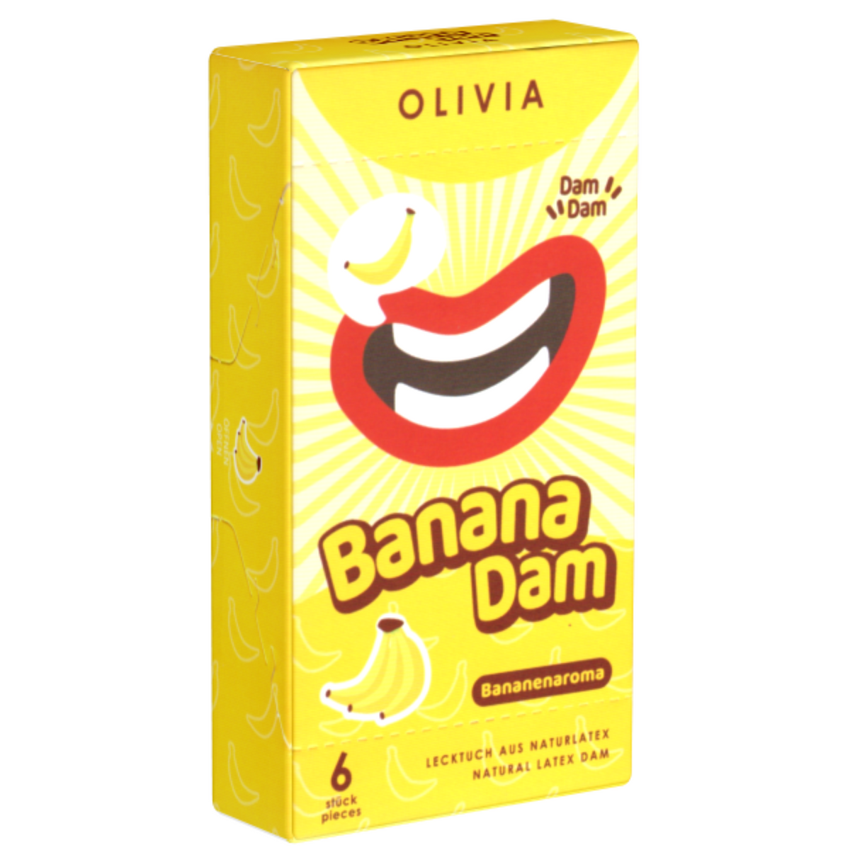 Olivia Banana Dams Pack 6 | WorldCondoms