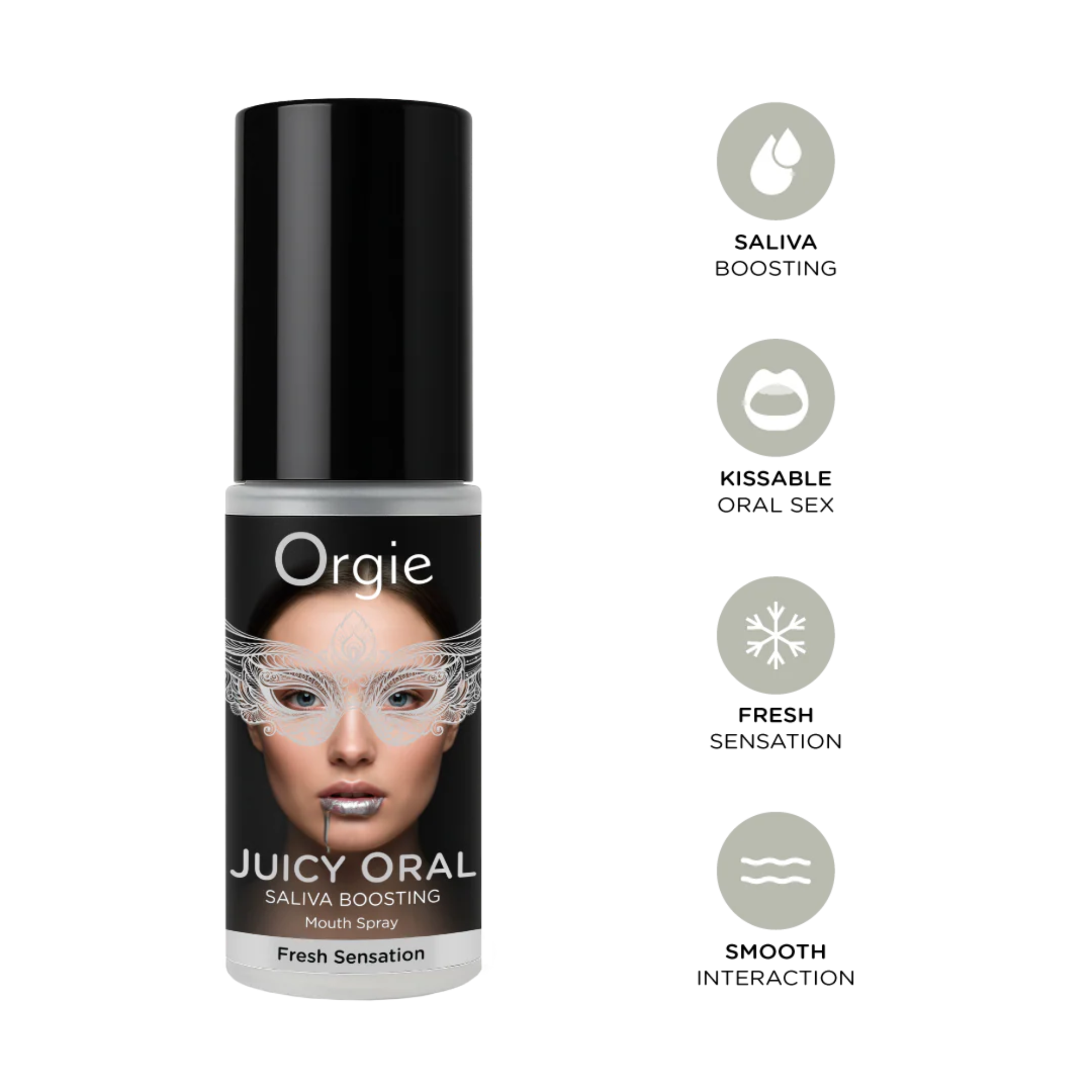 Orgie Juicy Oral Spray bucal potenciador de saliva 15 ml Imagen secundaria del producto