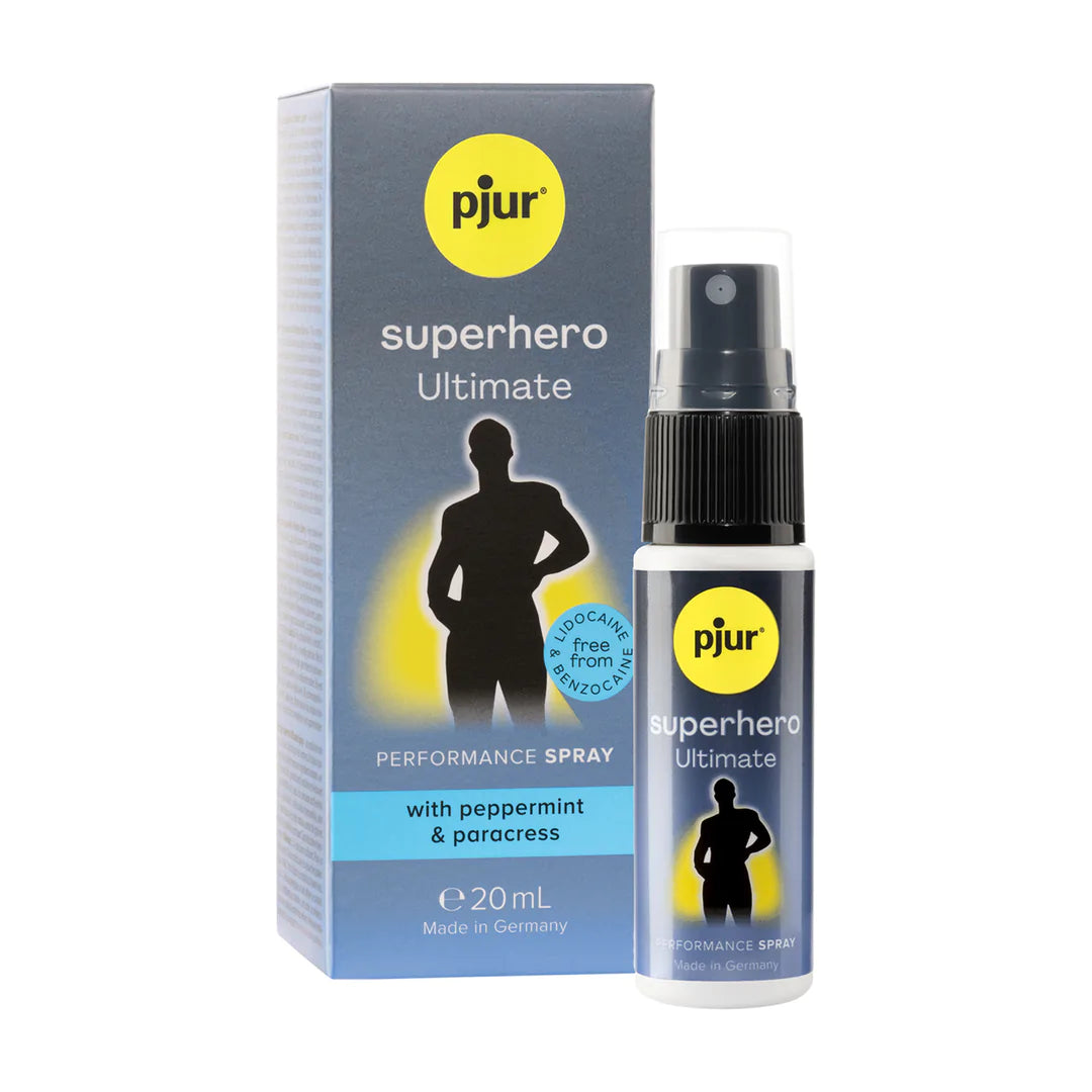 pjur Superhero Ultimate Peppermint & Paracress 0.7 fl.oz Imagen principal del producto