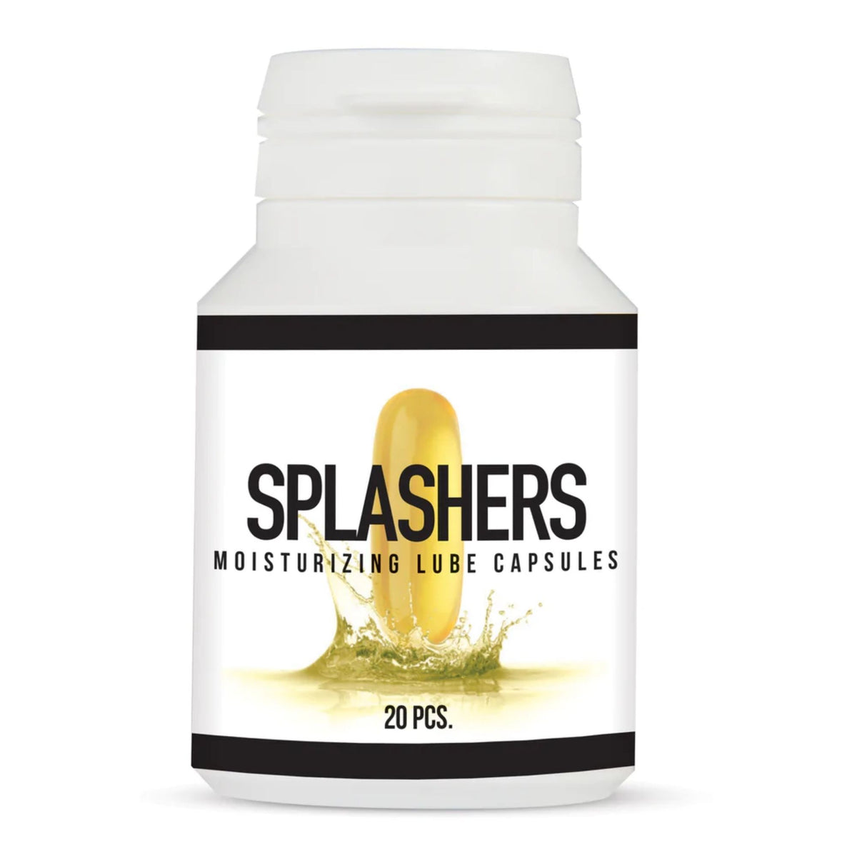 Pharmquests Splashers Lube 20 Caps