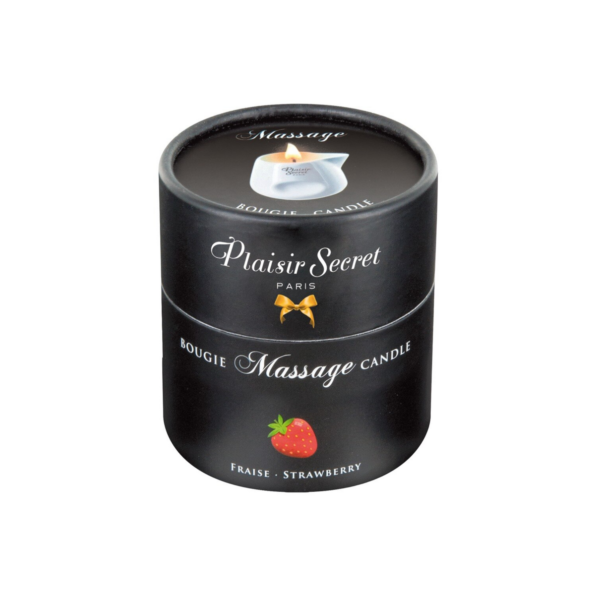 Plaisir Secret Strawberry Massage Candle 80 fl.oz Imagen principal del producto