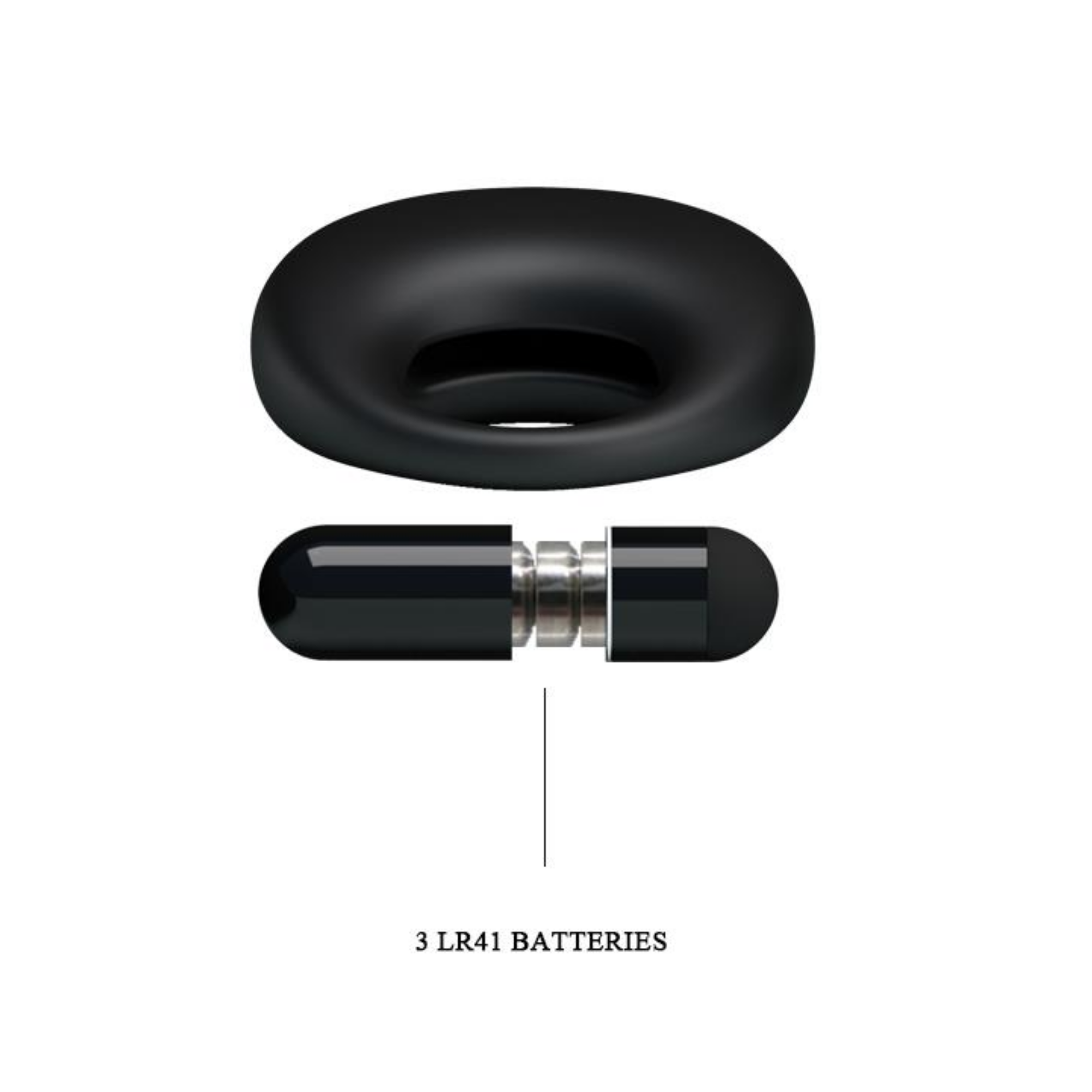 Pretty Love Trap Vibrating C-Ring Imagen secundaria del producto