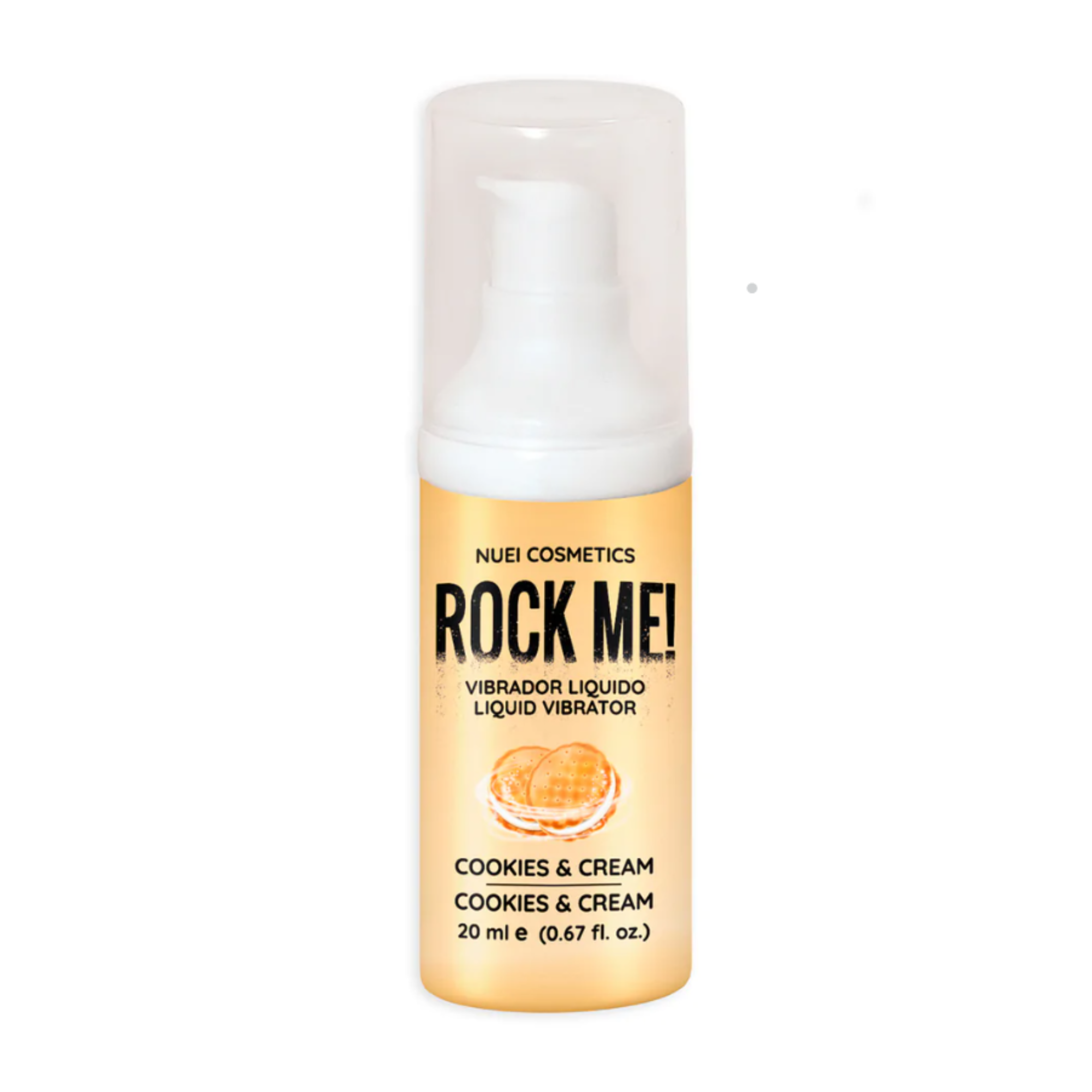 Vibrador líquido Rock Me de galletas con crema 0.67 fl oz Imagen secundaria del producto