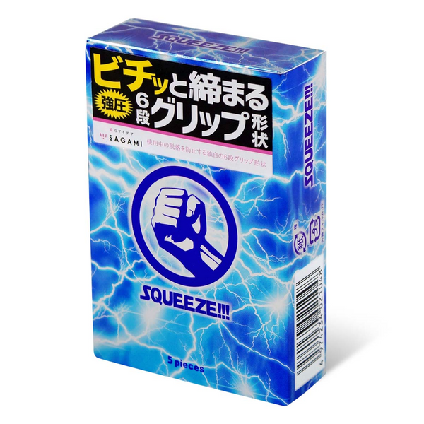 Sagami Squeeze!!! Paquete de 5