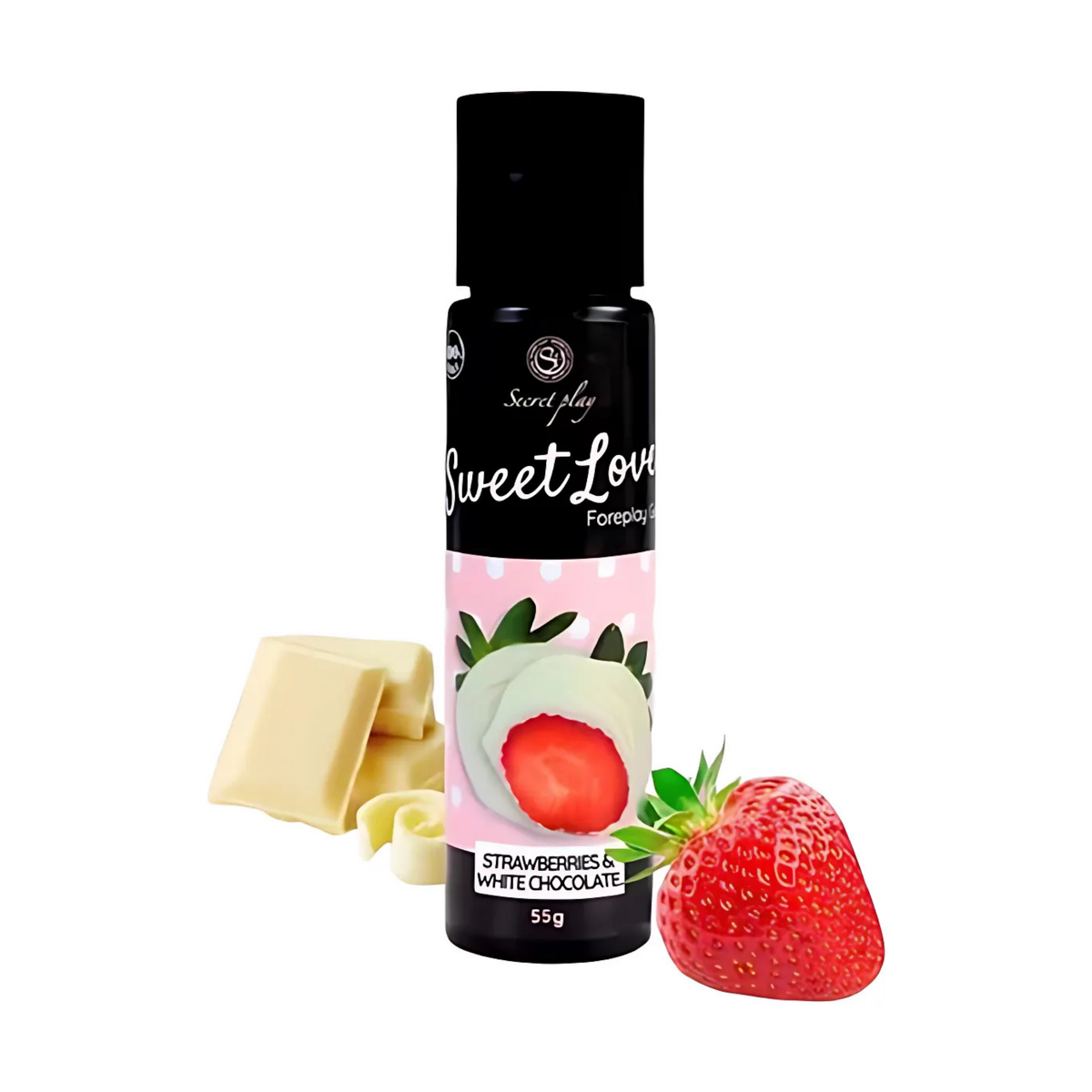 Secret Play Sweet Love Strawberry & White Chocolate 2 oz Imagen principal del producto