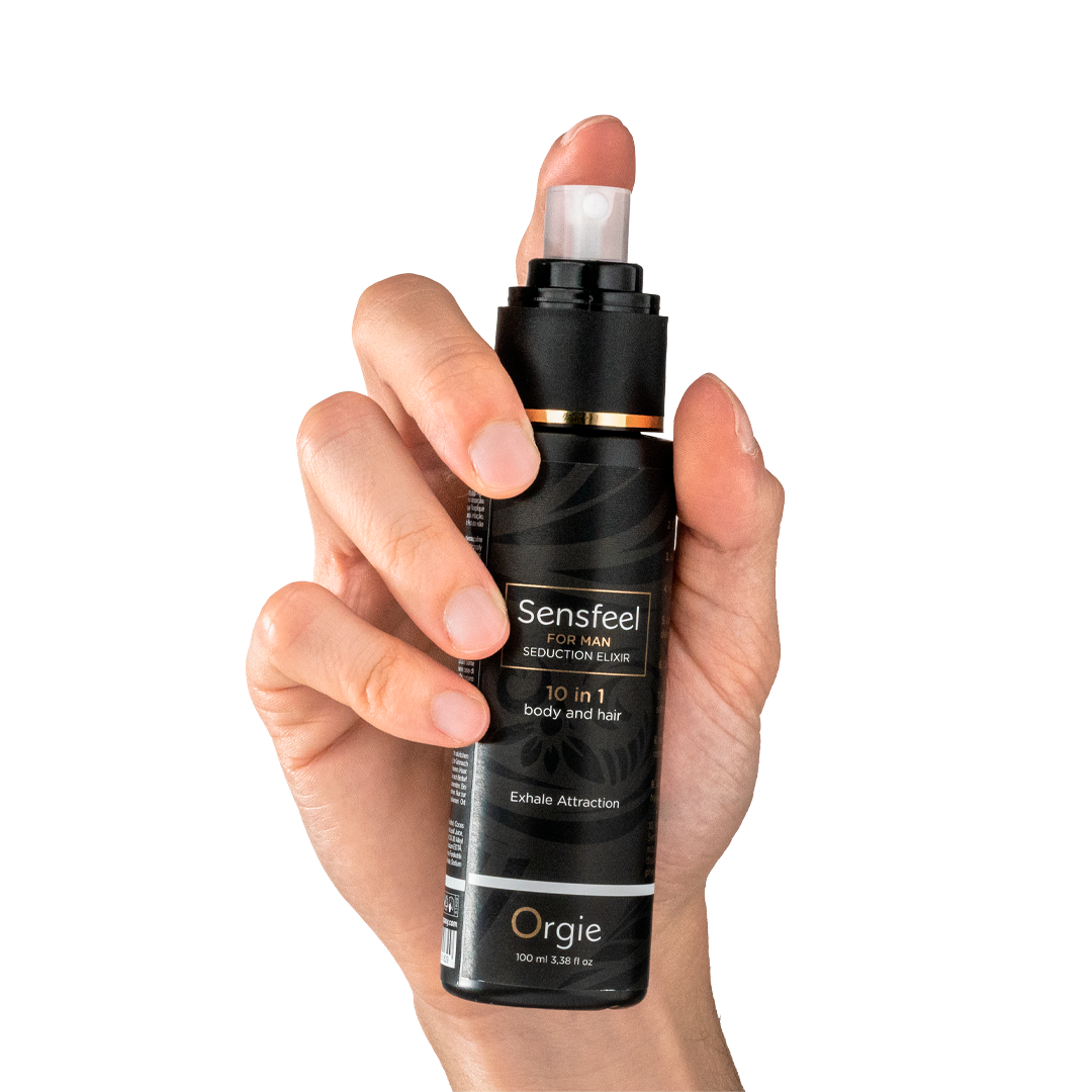 Orgie Sensfeel Elixir de Seducción para Hombre 10 en 1 Cuerpo y Cabello 100 ml Imagen secundaria del producto