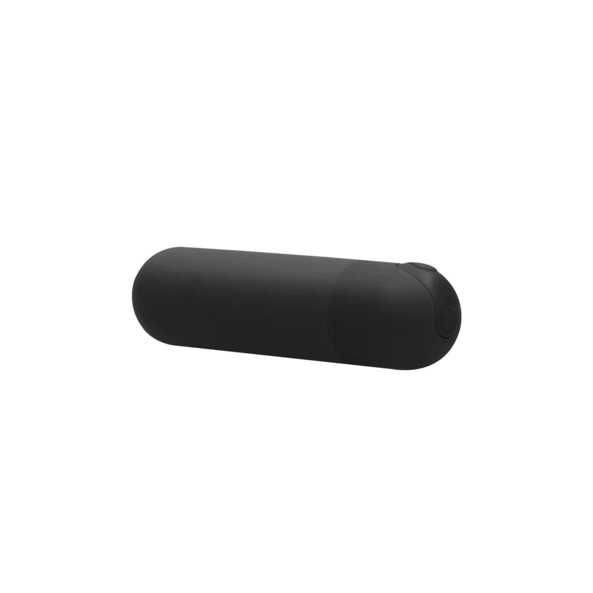 Image of the black bullet vibrator shown at an angle.