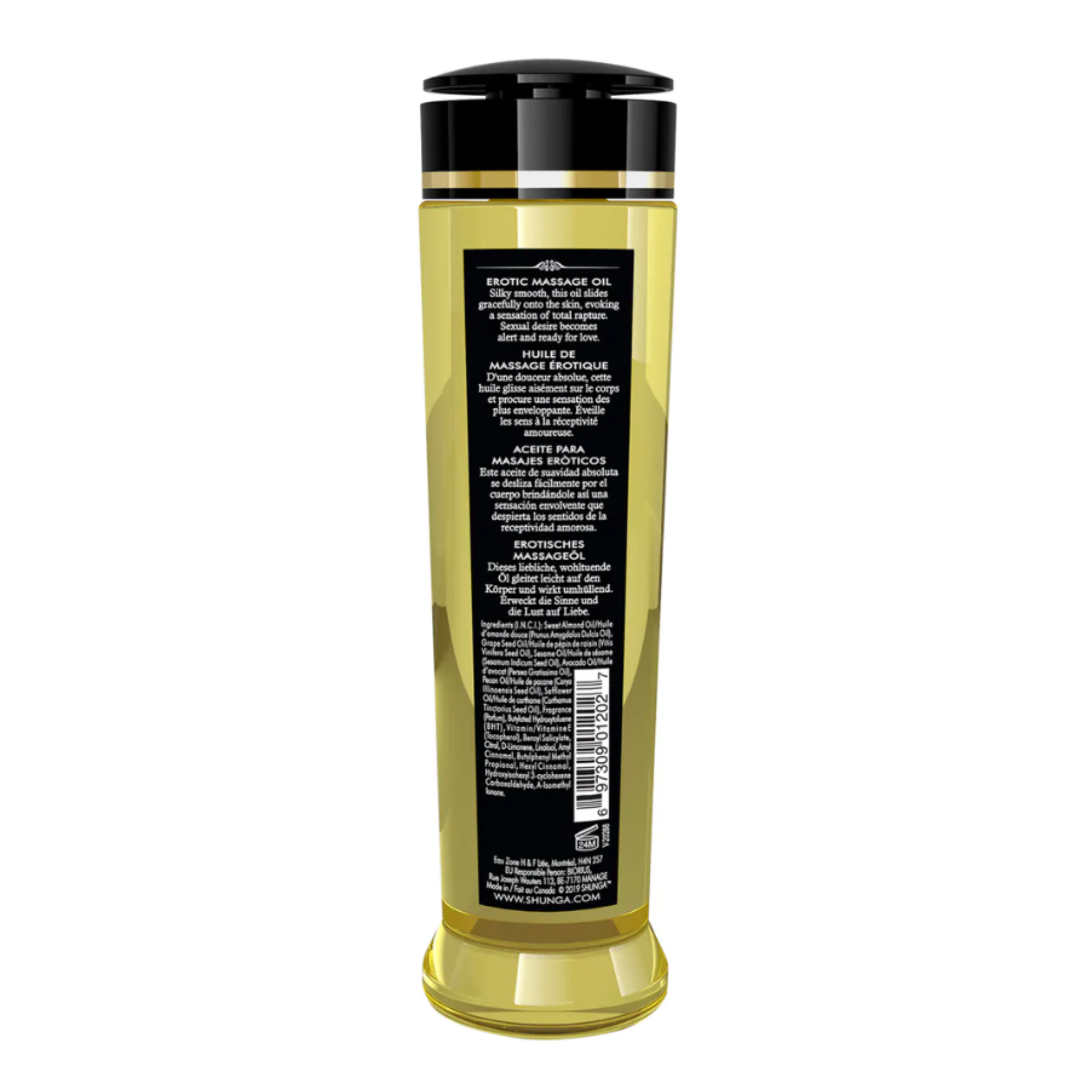 Aceite de masaje erótico Shunga Libido 8 fl.oz Imagen secundaria del producto