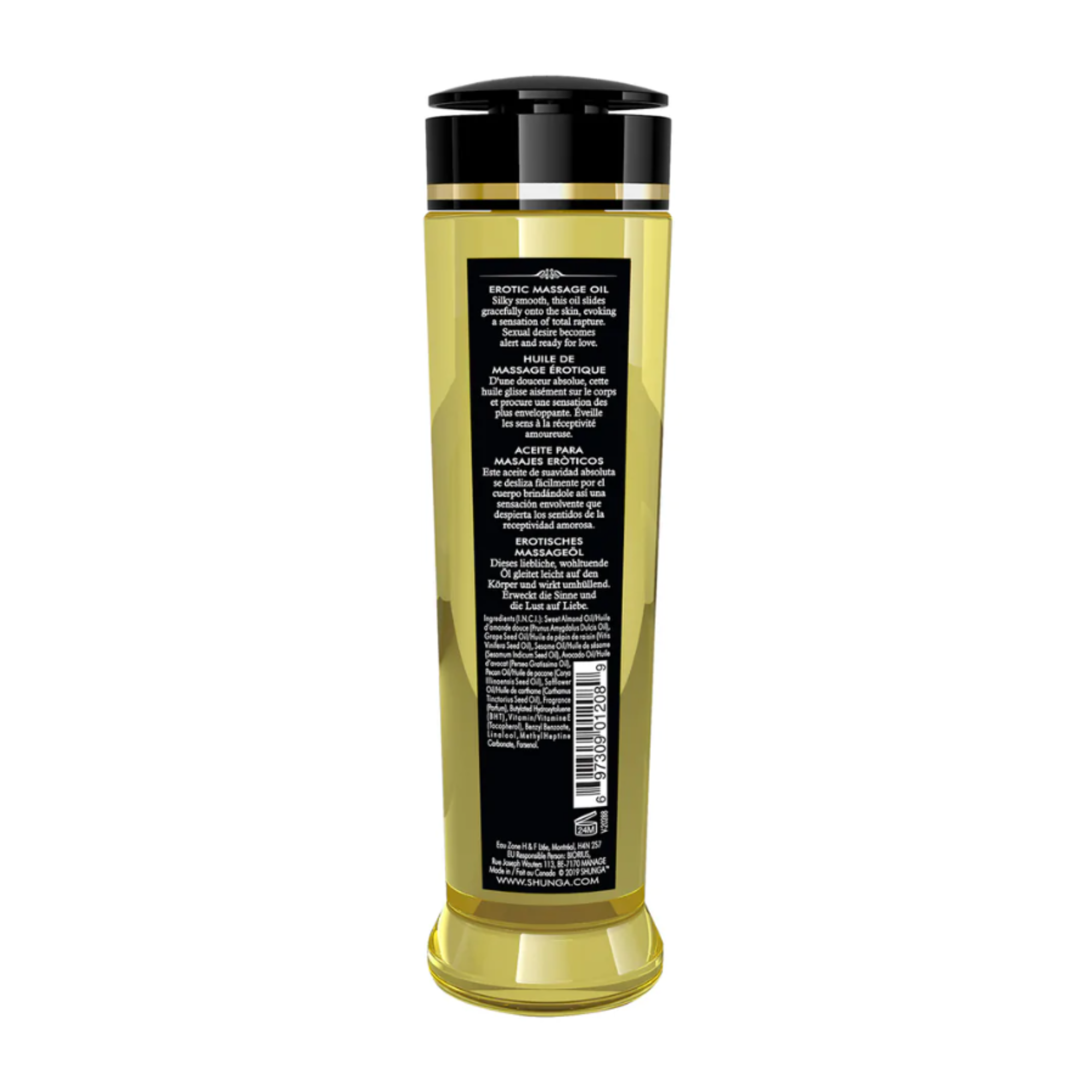Shunga Aceite de masaje erótico Romance 237 ml Imagen secundaria del producto