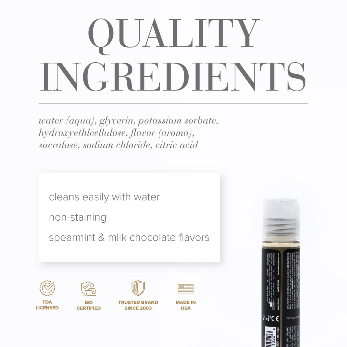 System JO Gelato Mint Chocolate 30 ml - quality
