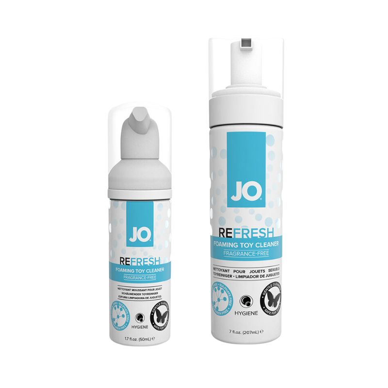 JO Refresh Foaming Toy Cleaner Fragrance Free Imagen principal del producto