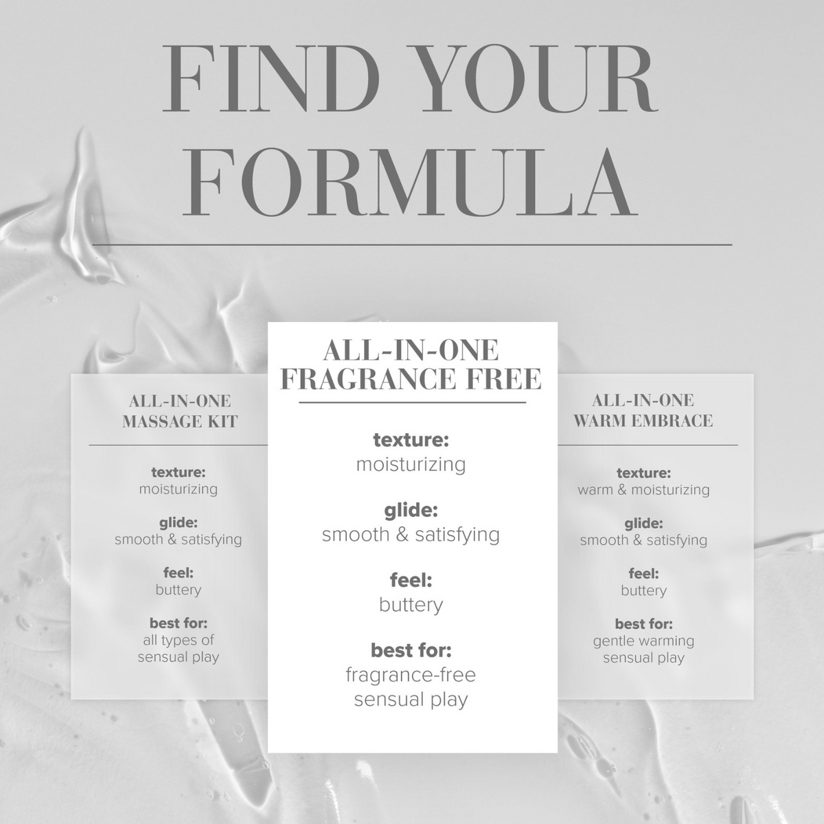 System JO All-In-One Massage Glide Fragrance Free formula
