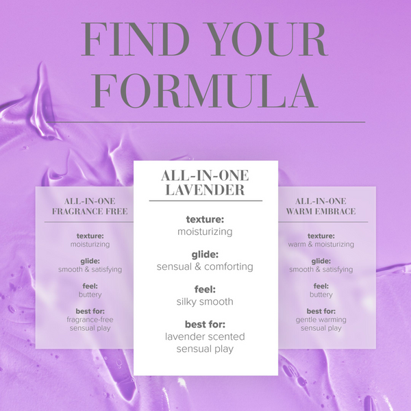 System JO All-In-One Massage Glide Lavender Fields 30ml - formula