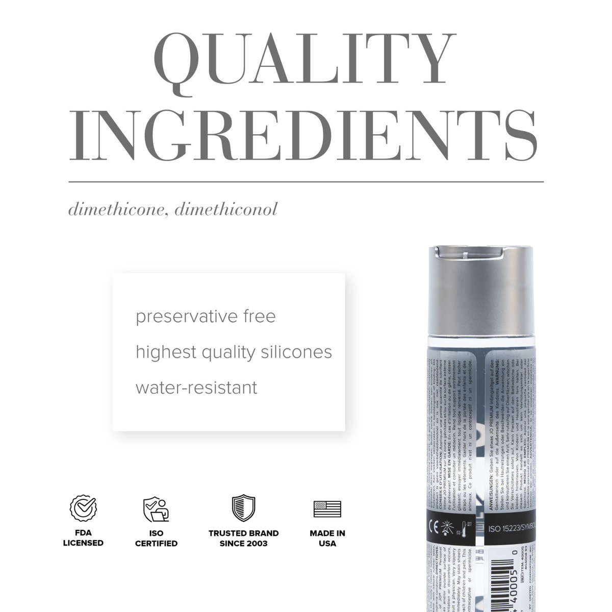 System JO Premium Classic - quality