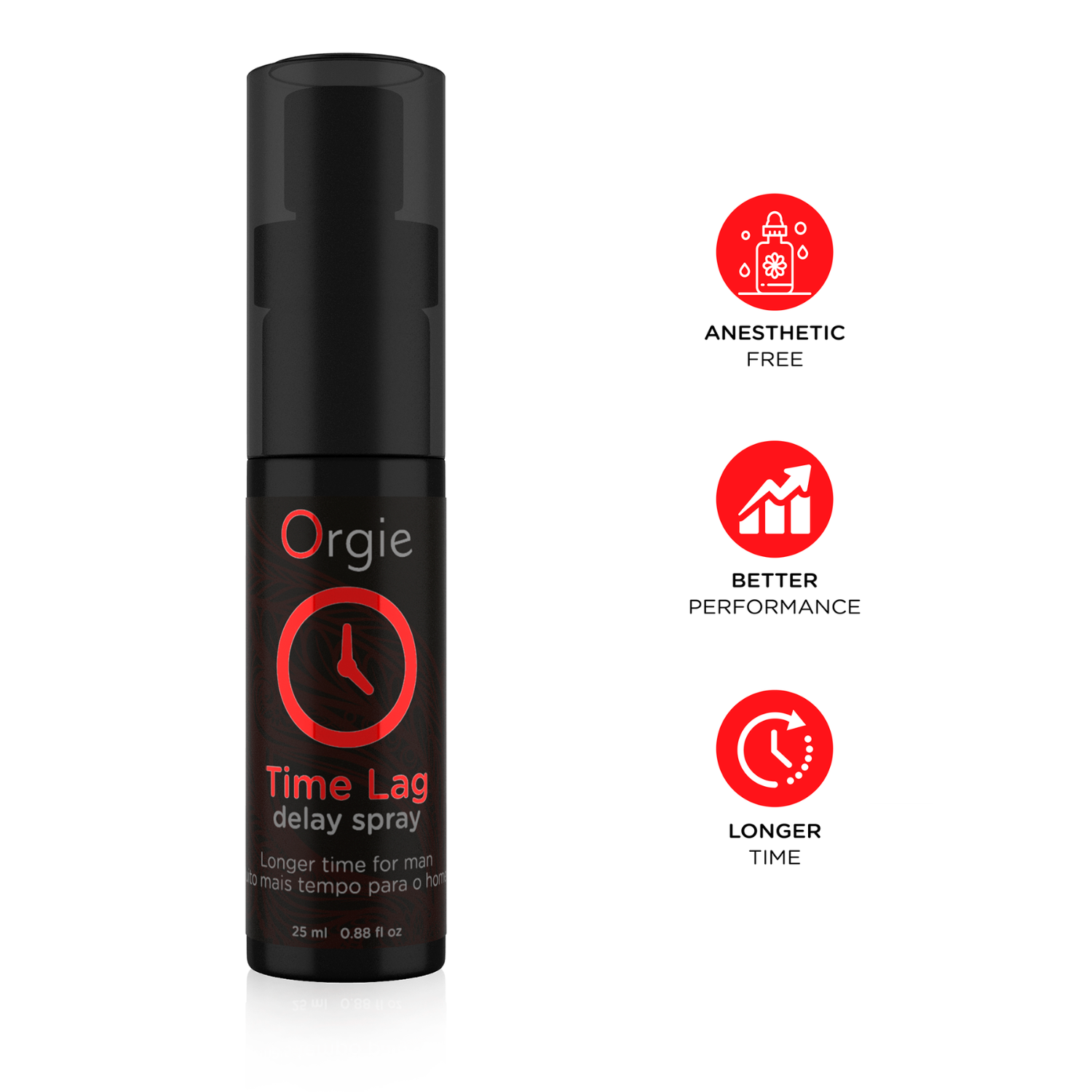 Orgie Spray Retardador Time Lag 25ml Imagen secundaria del producto