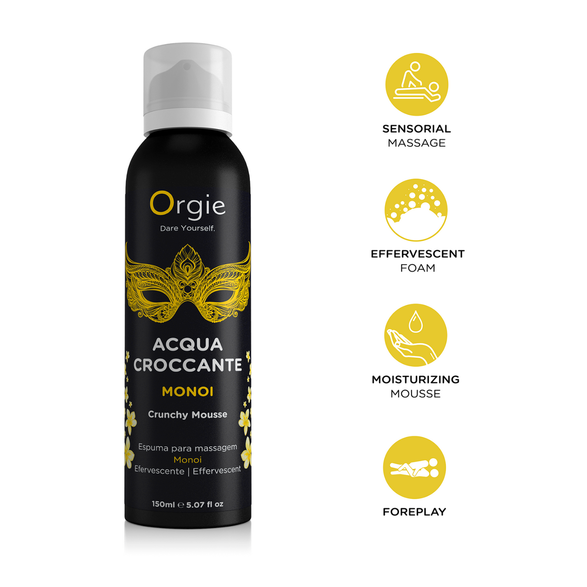Orgie Acqua Croccante Monoi Crunchy Mousse 150ml