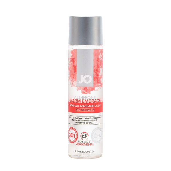 System JO All in One Massage Glide Warm Embrace 4 fl oz