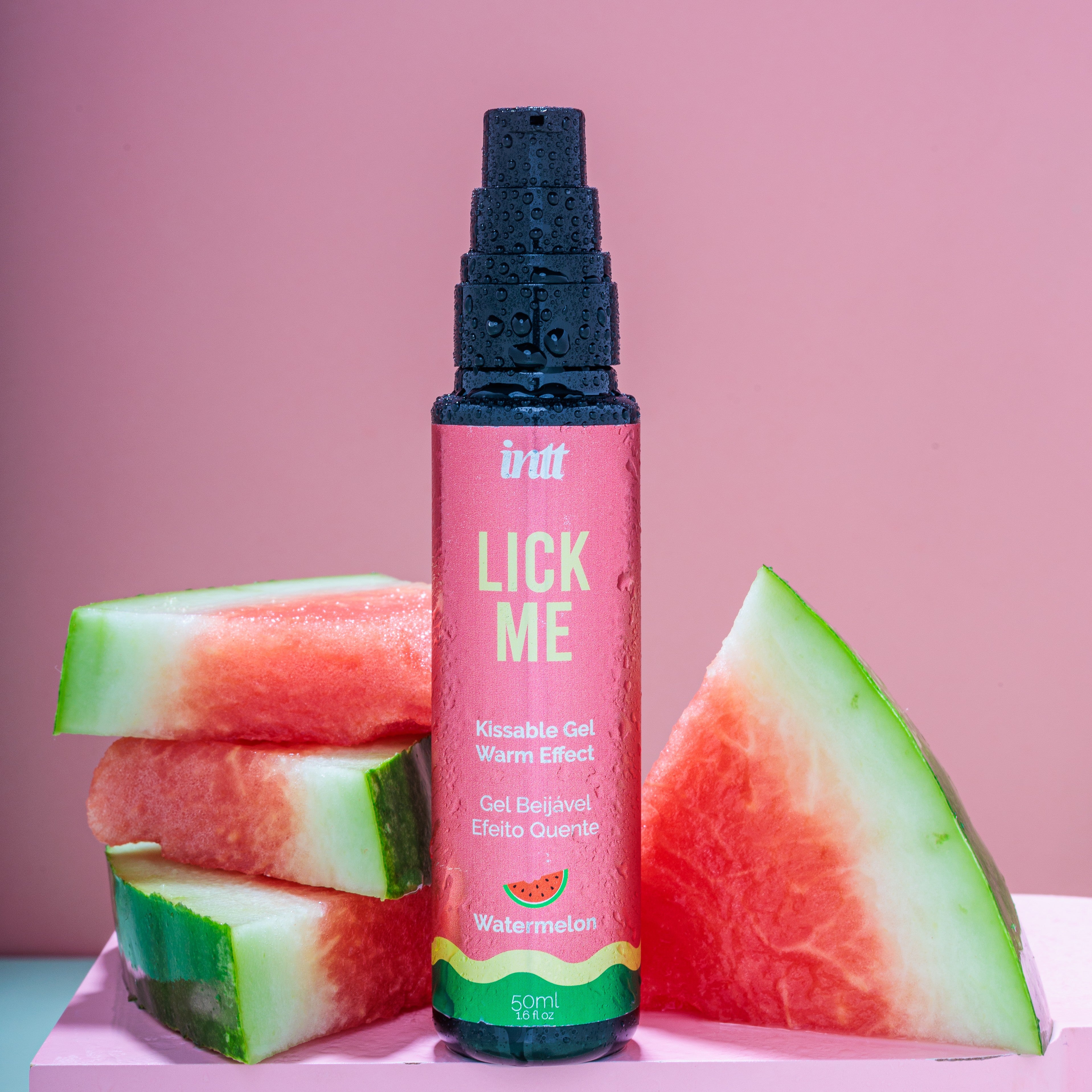 Gel de calentamiento intt Lick Me Sandía 47 ml Imagen secundaria del producto