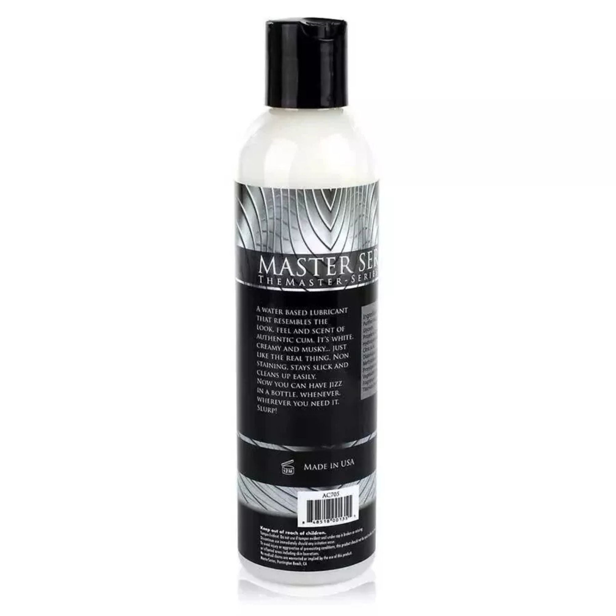 XR Brands Lubricante con aroma a semen 237 ml Imagen secundaria del producto
