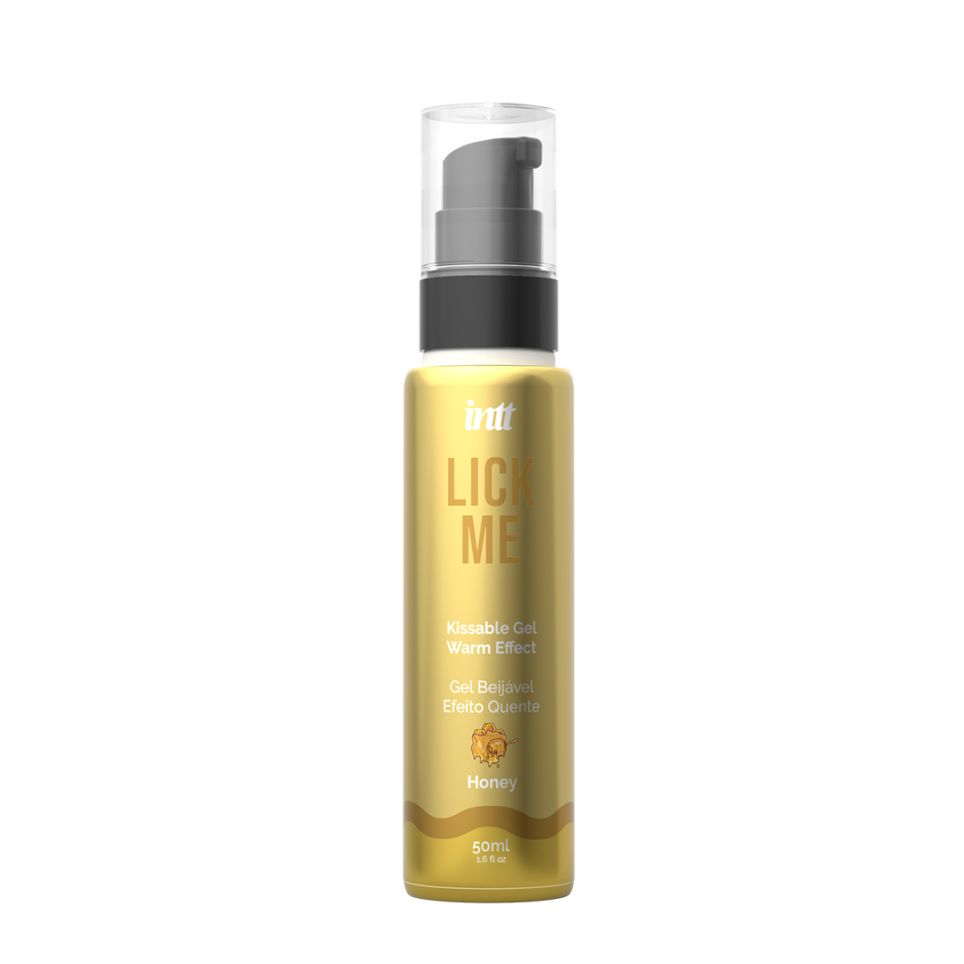 Gold bottle with black cap on a white background