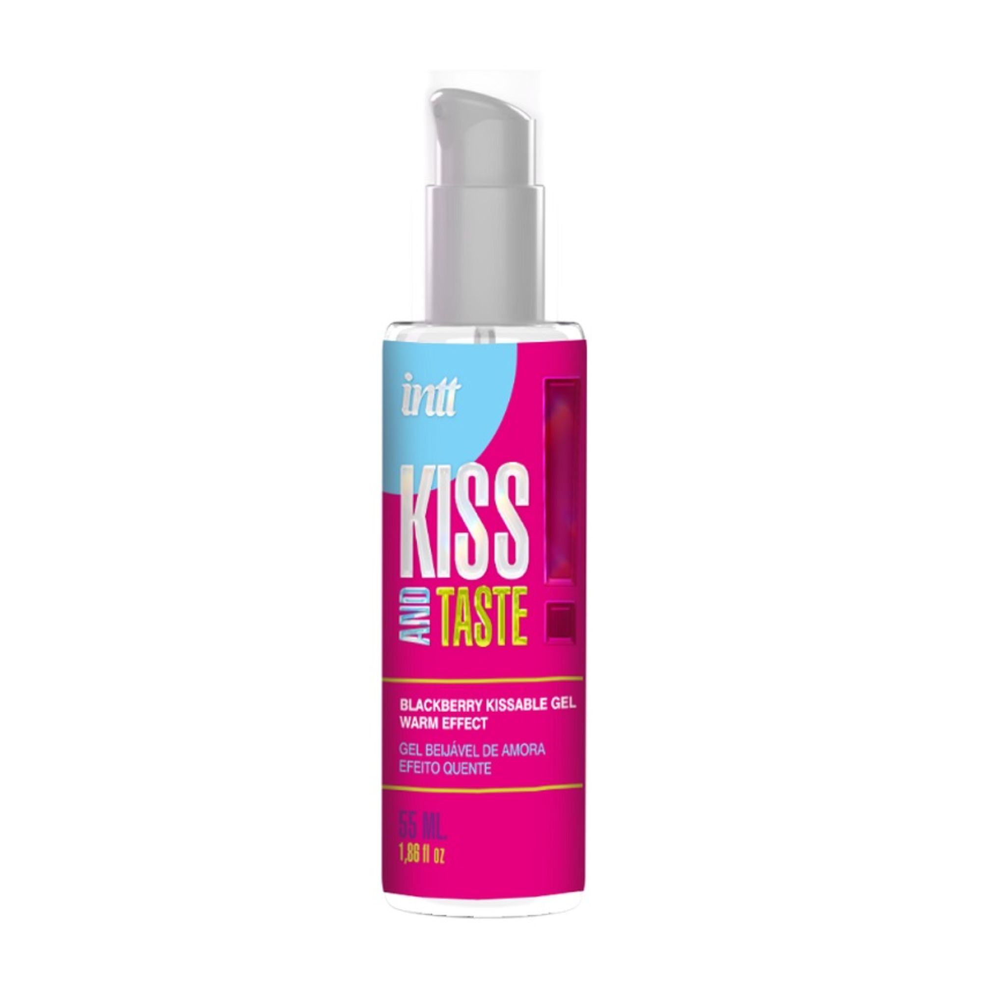 Gel de mora intt Kiss and Taste con efecto calor, 50 ml Imagen secundaria del producto