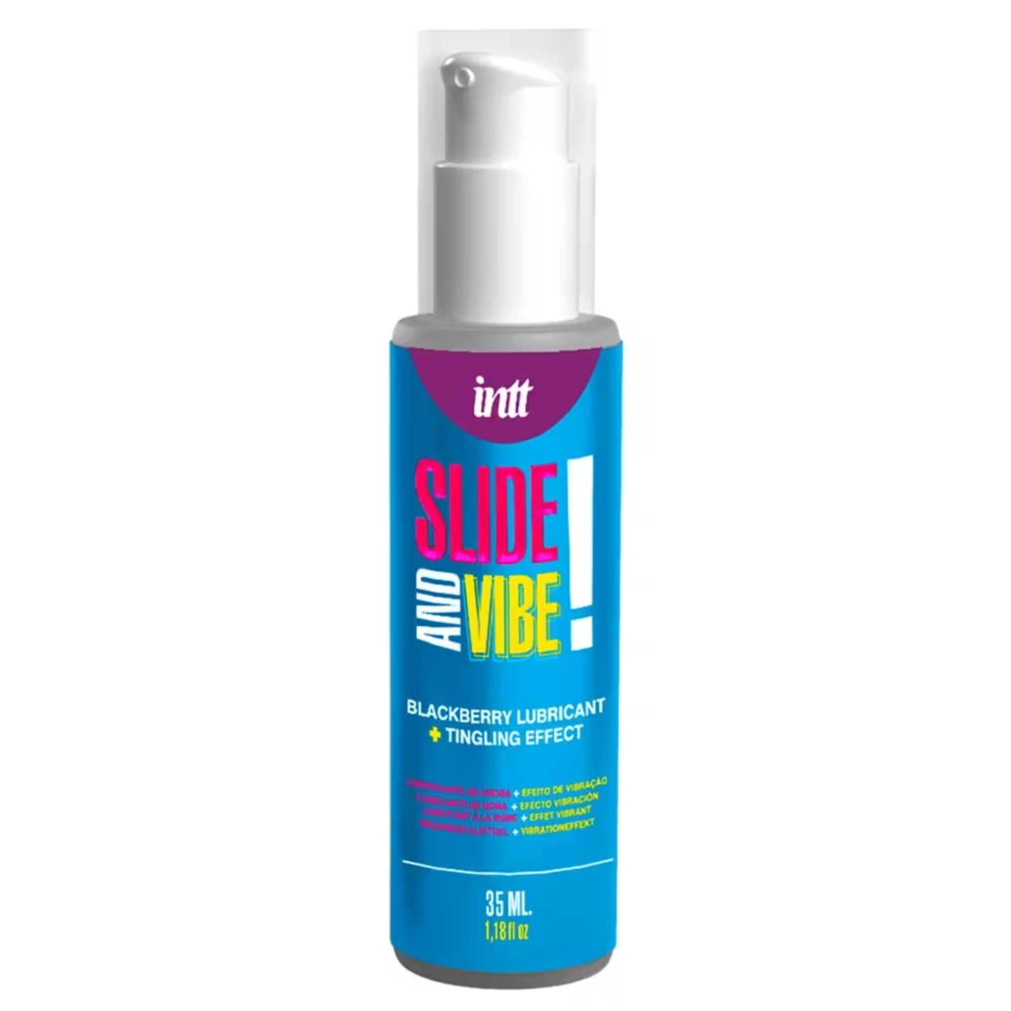 intt Slide and Vibe Blackberry Tingling 1.18 fl oz Imagen secundaria del producto