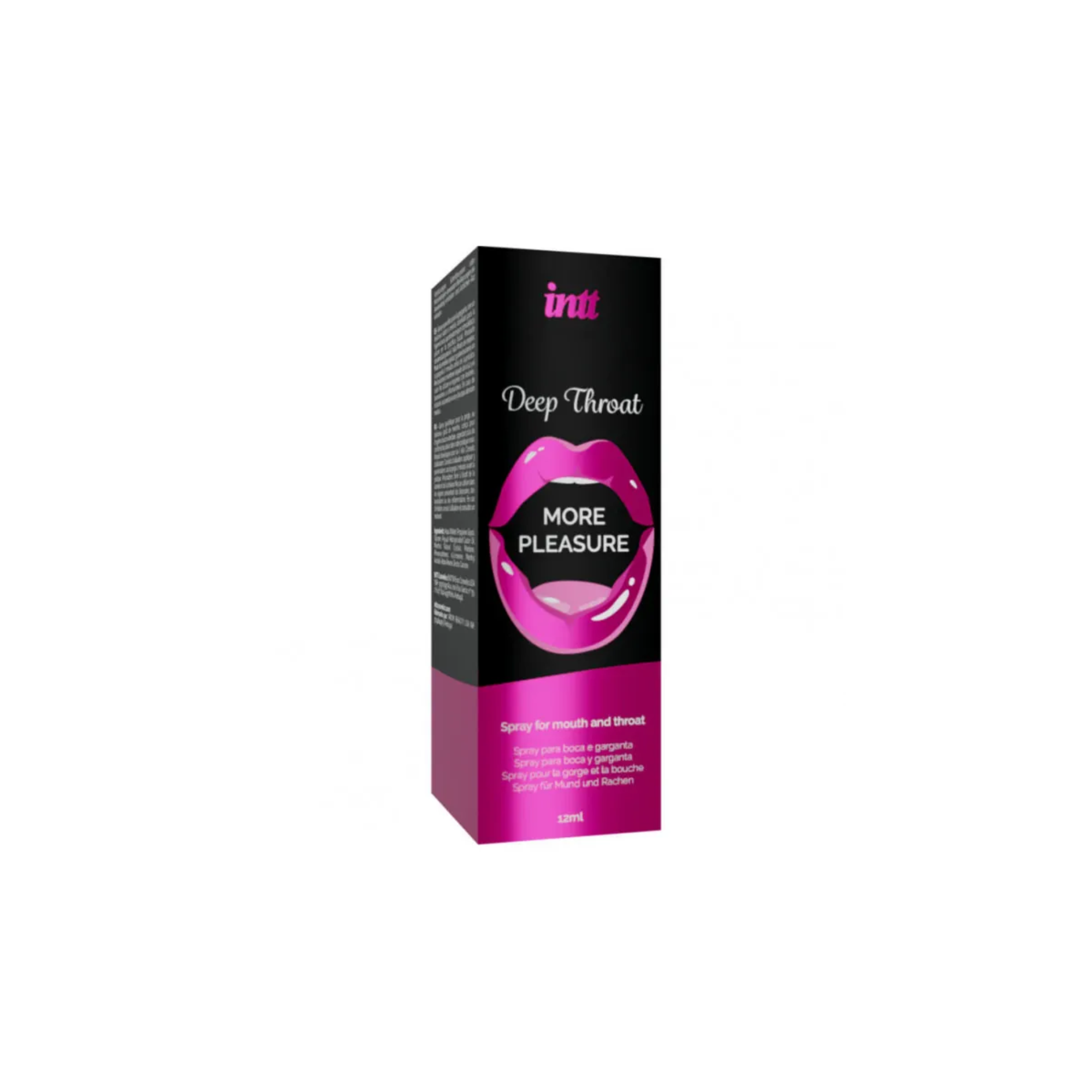Spray oral refrescante y con efecto de cosquilleo intt Deep Throat 0.42 fl oz Imagen secundaria del producto
