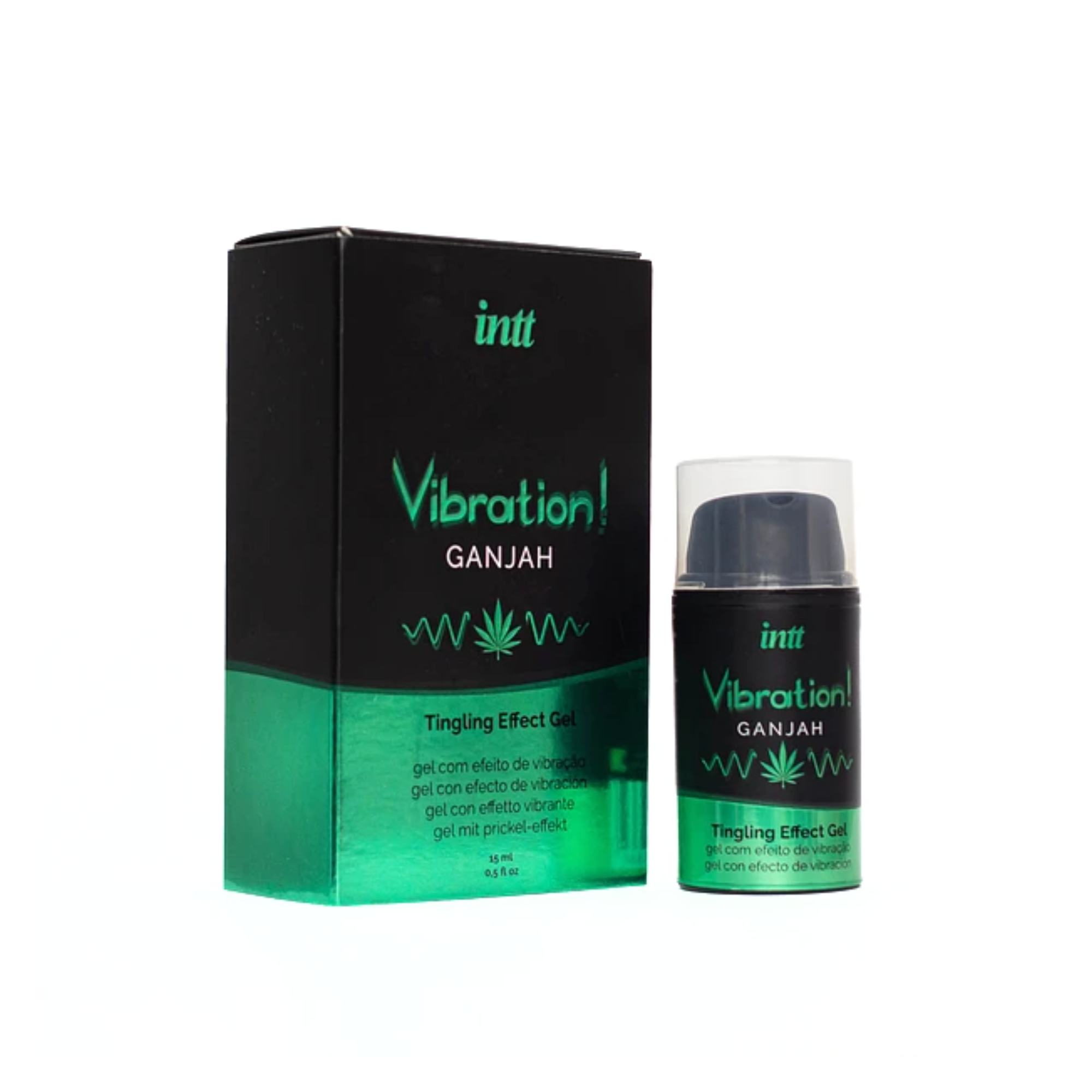 intt Ganjah Vibration líquida 15 ml Imagen secundaria del producto