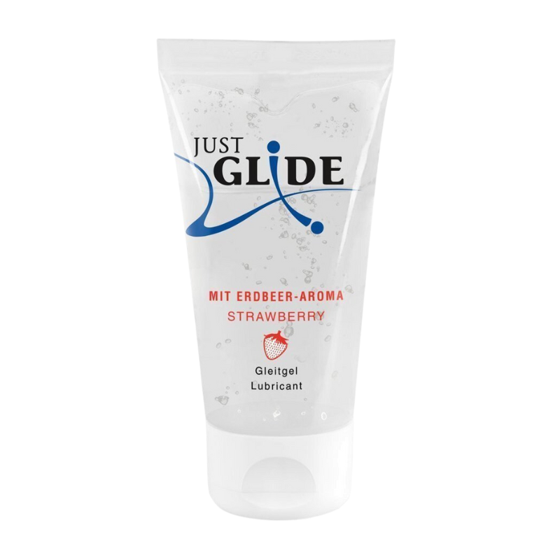 Just Glide Strawberry Aroma Lubricant 50ml Imagen principal del producto