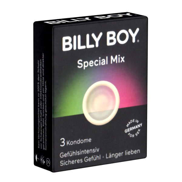 Billy Boy Special Mix Box 3 | WorldCondoms Imagen principal del producto