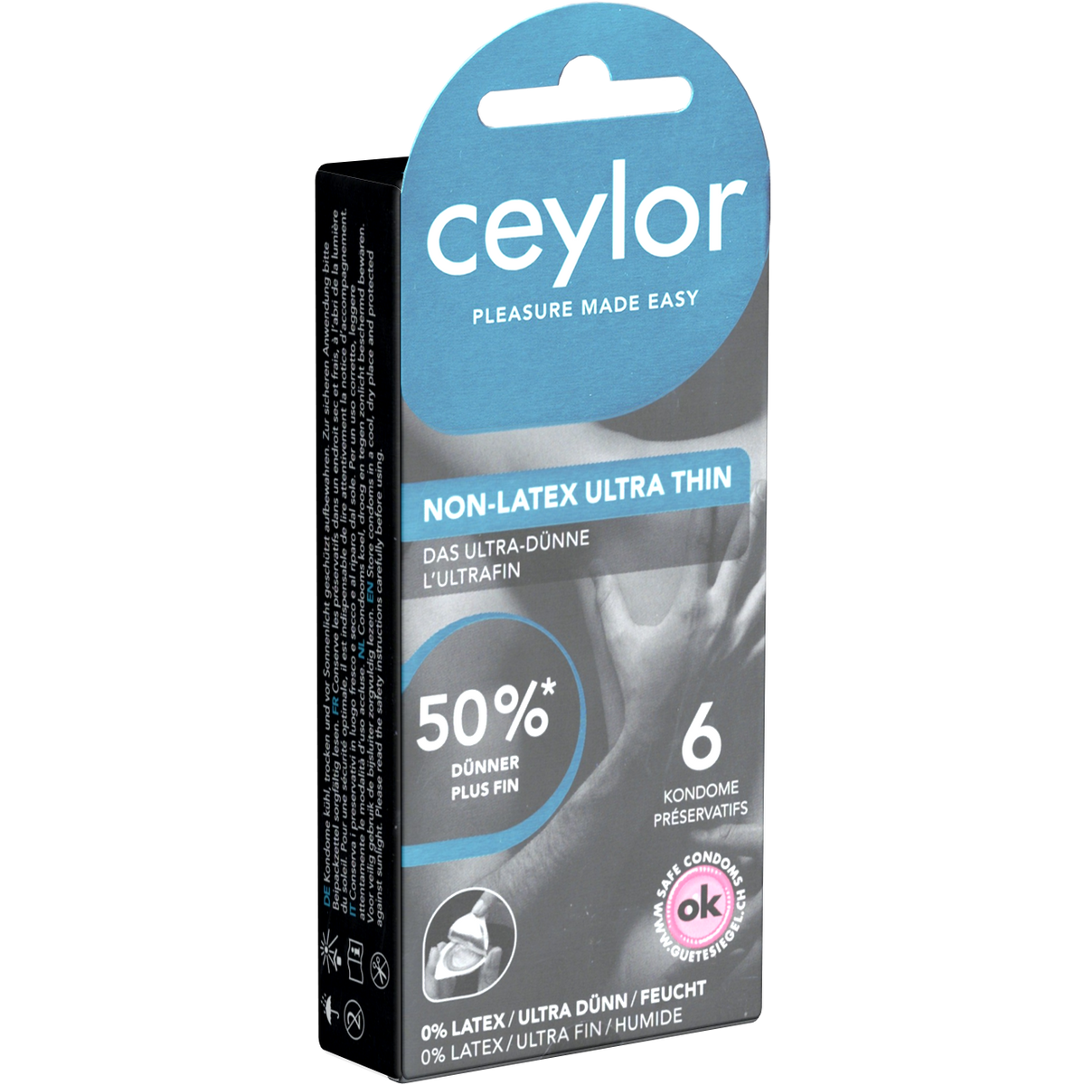 Ceylor Non-Latex Box 6 | WorldCondoms Imagen principal del producto