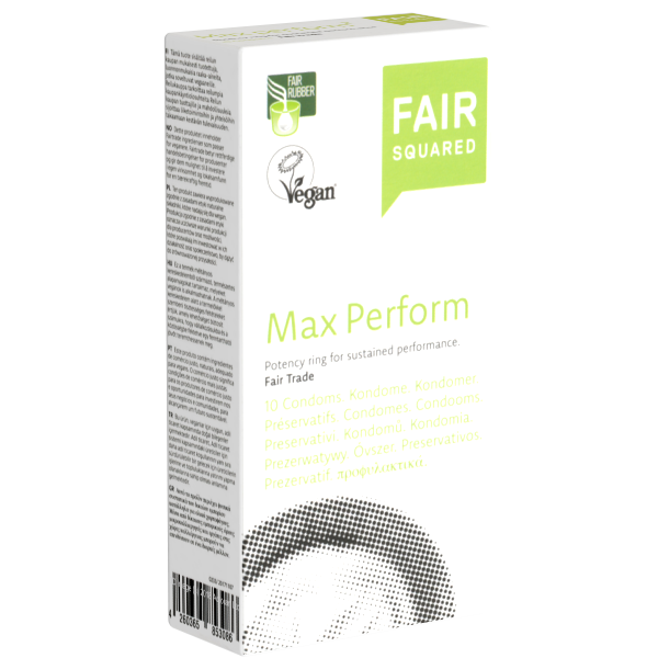 Fair Squared Max Perform Box 10 | WorldCondoms Imagen principal del producto