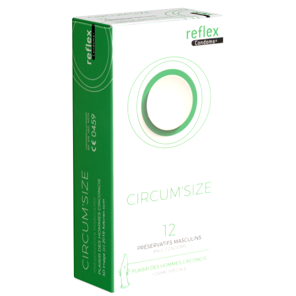 Reflex Circum Size Box 12 | WorldCondoms Imagen principal del producto