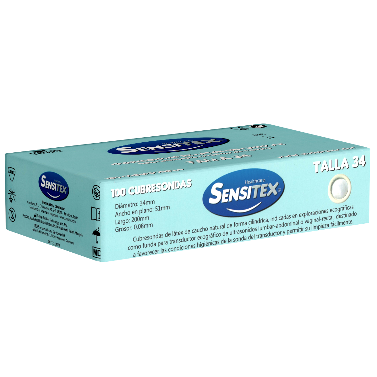 Sensitex Probe | WorldCondoms Imagen principal del producto