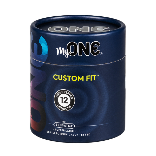MyOne Custom fit condoms Sensatex softer latex Extra large 69 mm condoms box 12
