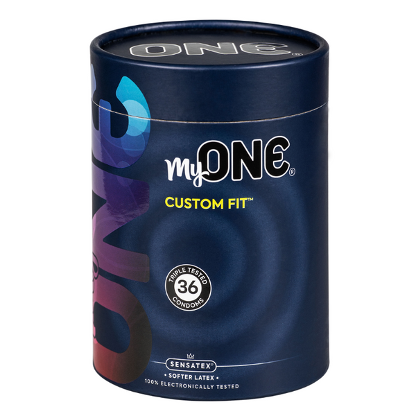 MyOne Custom fit condoms Sensatex softer latex Extra large 69 mm condoms box 36 
