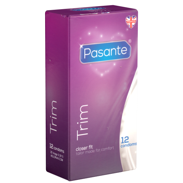 Pasante Trim Box 12 | WorldCondoms Imagen principal del producto