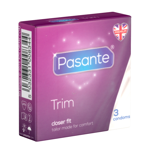 Pasante Trim Box 3 | WorldCondoms Imagen principal del producto