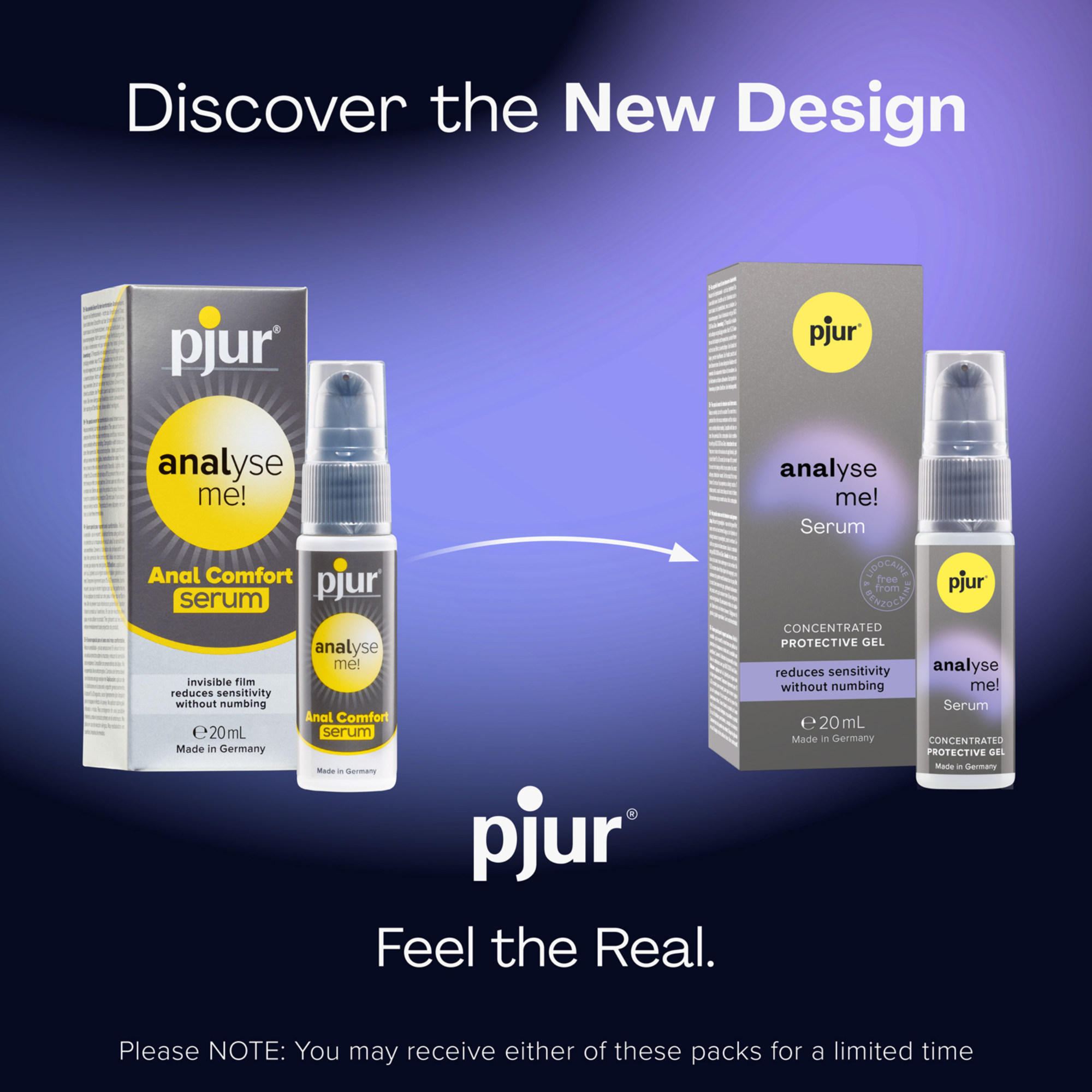 pjur Analyse Me Sérum de confort anal 20ml Imagen secundaria del producto