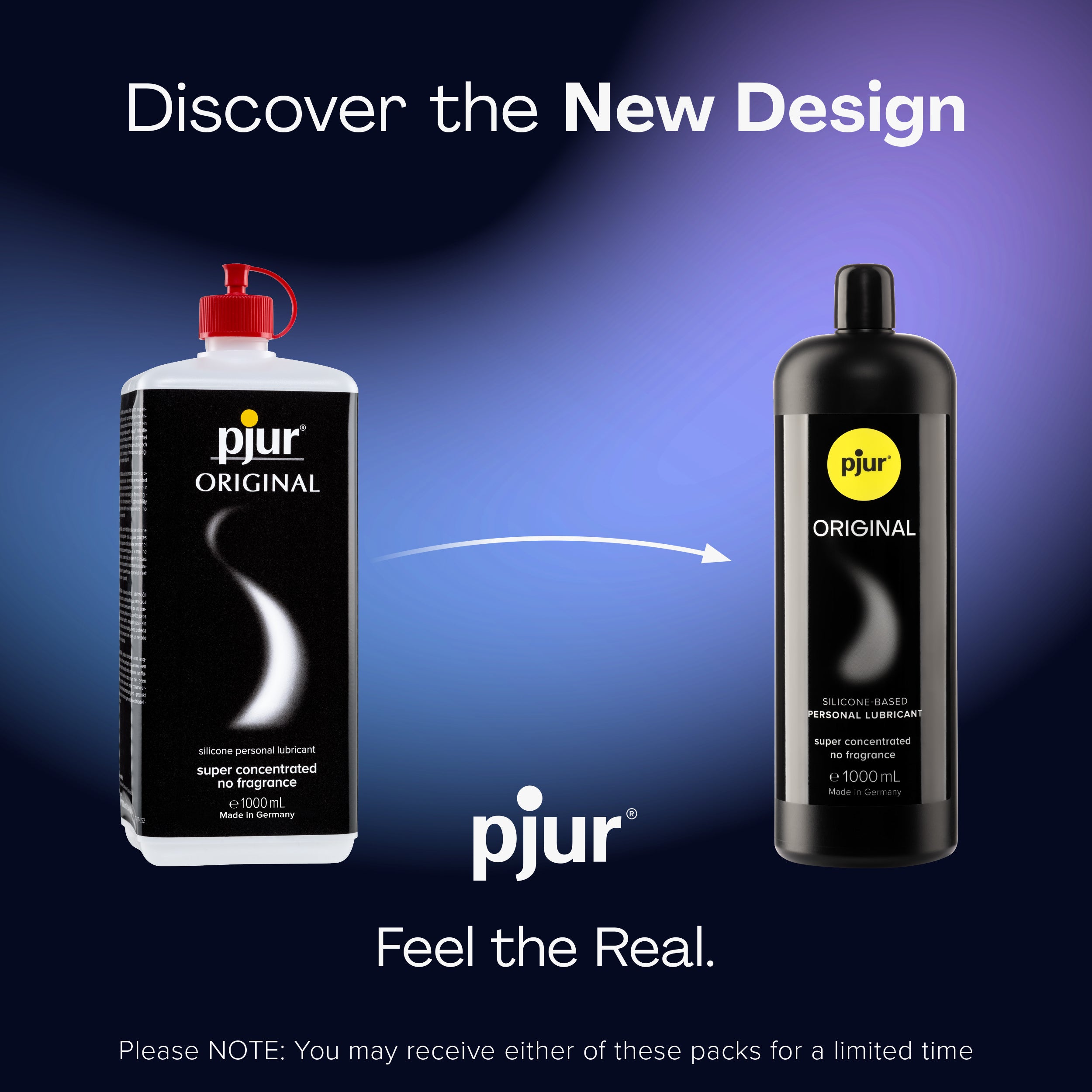 pjur Original 1000ml x2 Botellas Imagen secundaria del producto