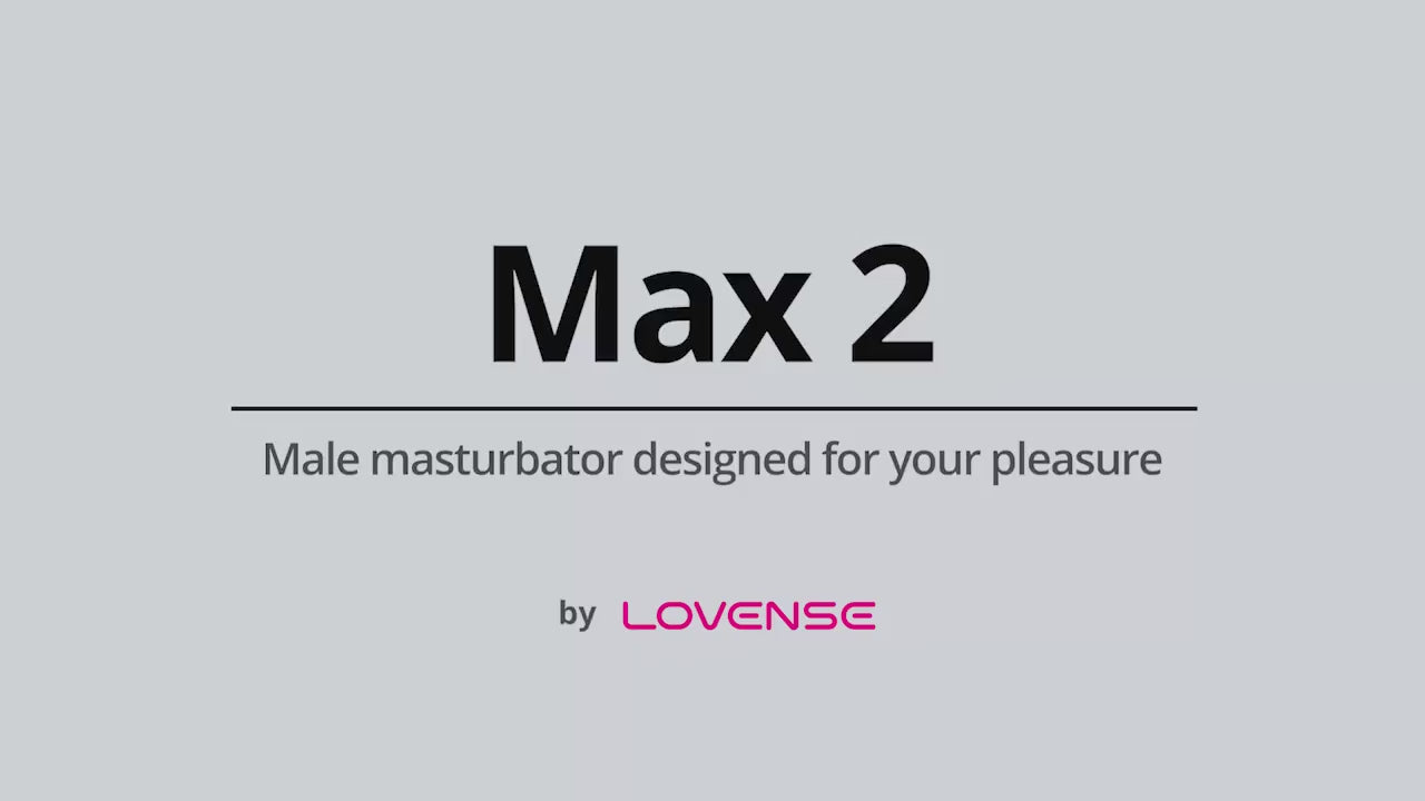 A video showing feautures and usage of Lovense Max 2 Remote Controlled Male Masturbator