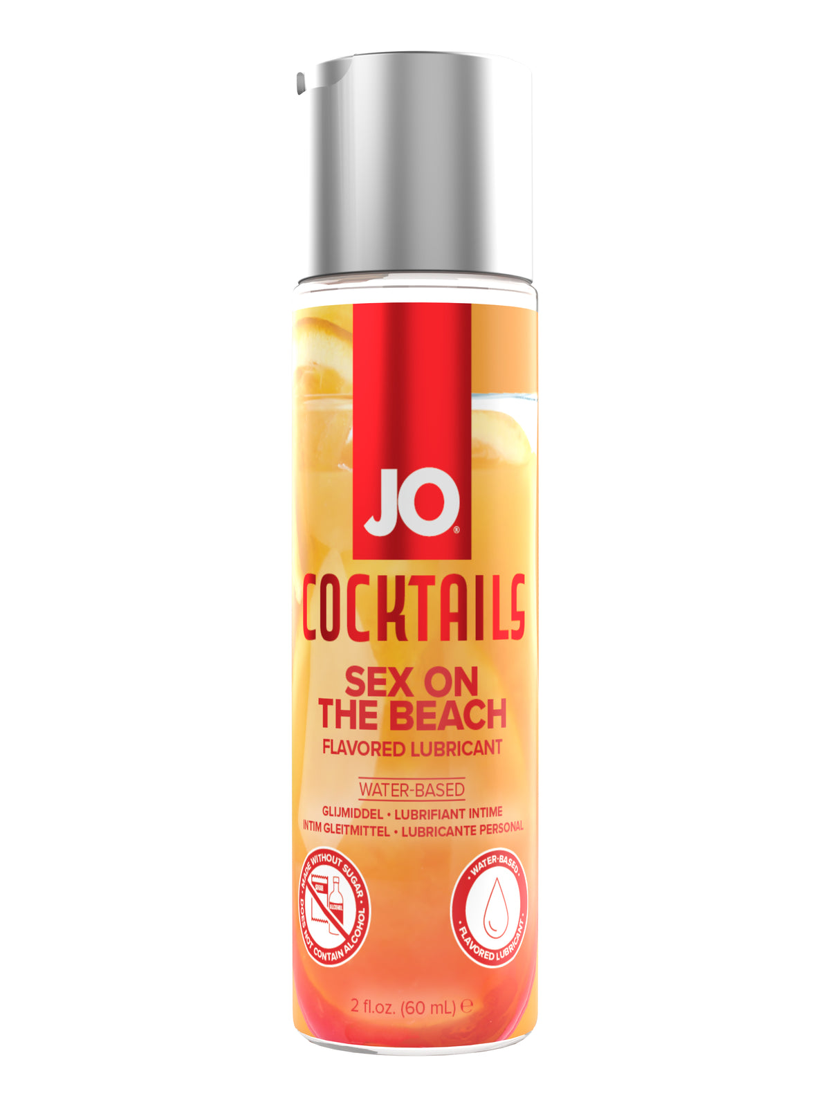 JO Cocktails Sex On The Beach Flavored Lube 2 fl oz Imagen principal del producto