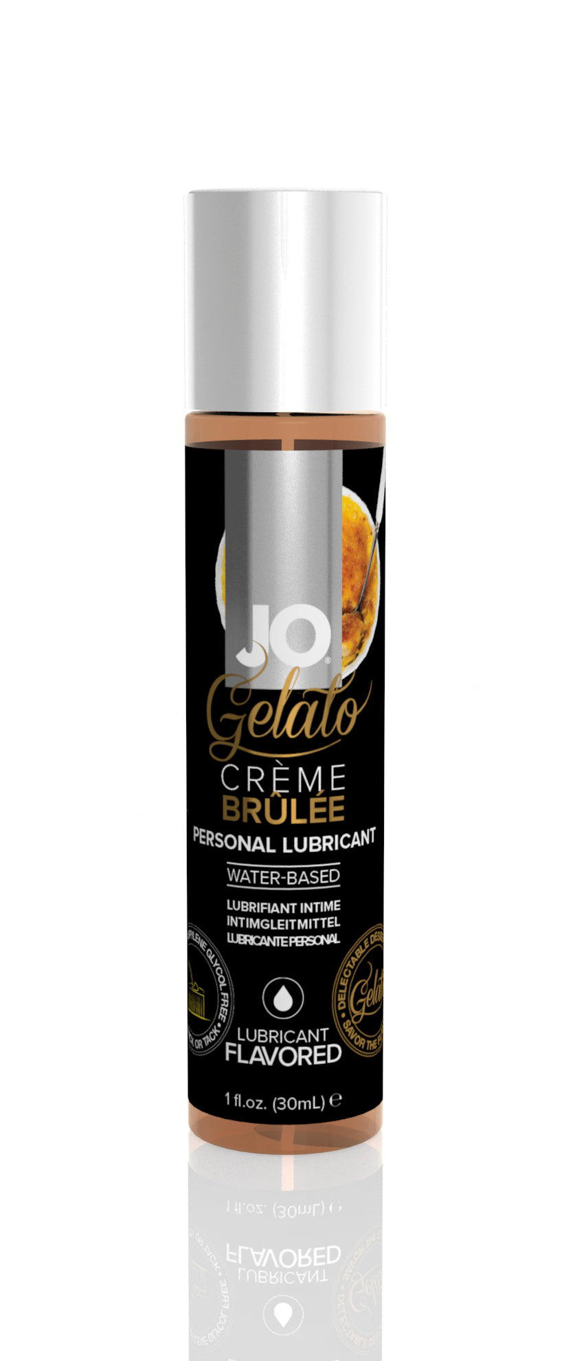 JO Gelato Creme Brulee Lubricante Base Agua Imagen secundaria del producto